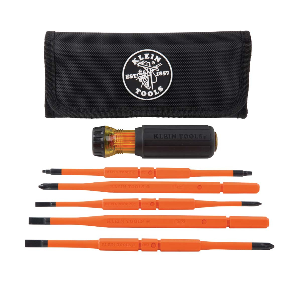 Klein Tools 8-in-1 Insulated Screwdriver Set- 32288 from GME Supply